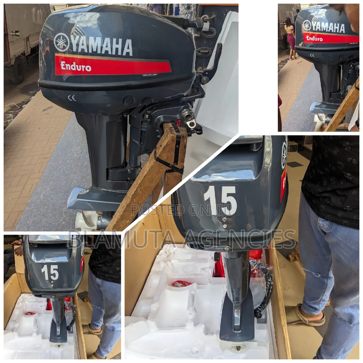 Yamaha Boat Engine Enduro HP 15