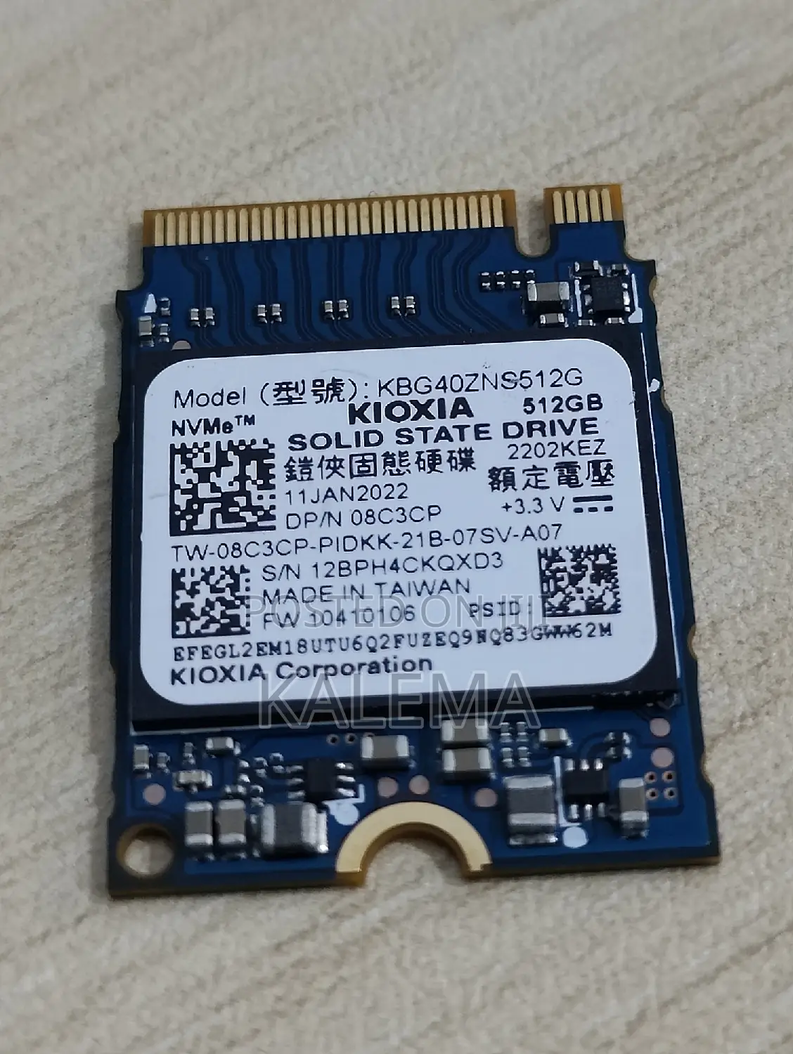 512gb Nvme Solid State Drive Storage for Laptop
