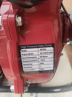 Water Pump 800m High Pressure