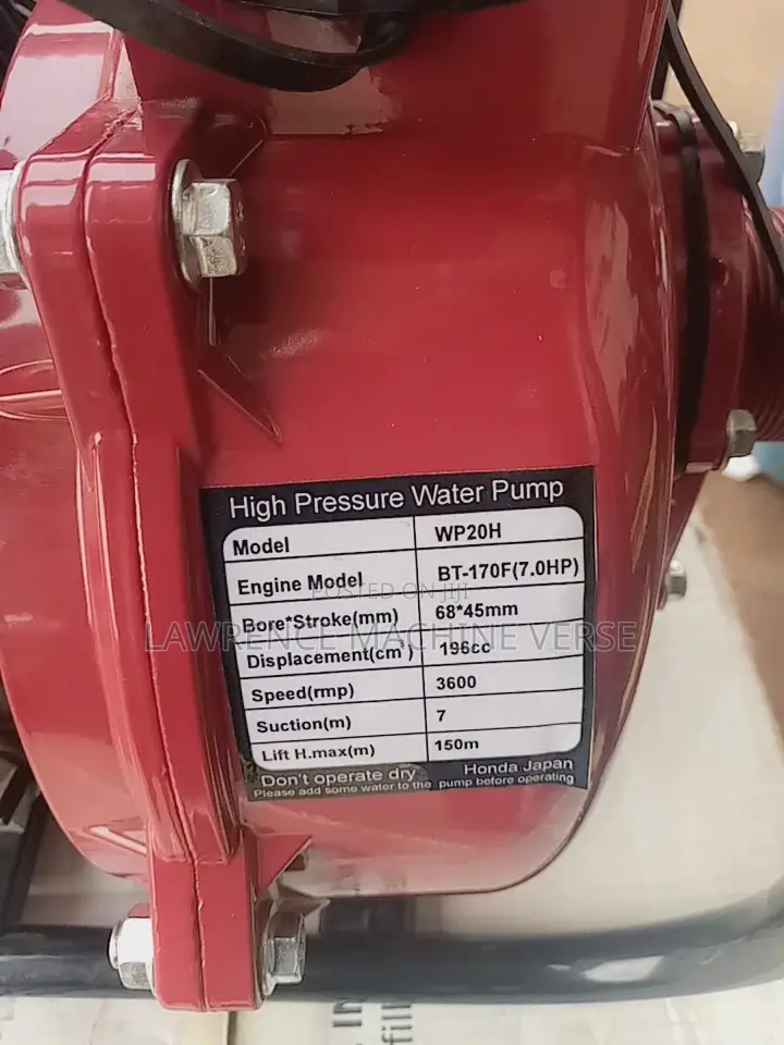 Water Pump 800m High Pressure