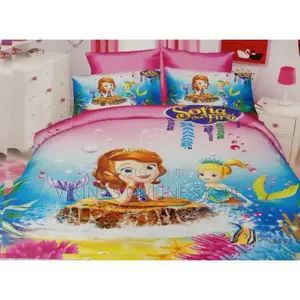 Princess Sofia Themed Bed Duvet- Pink