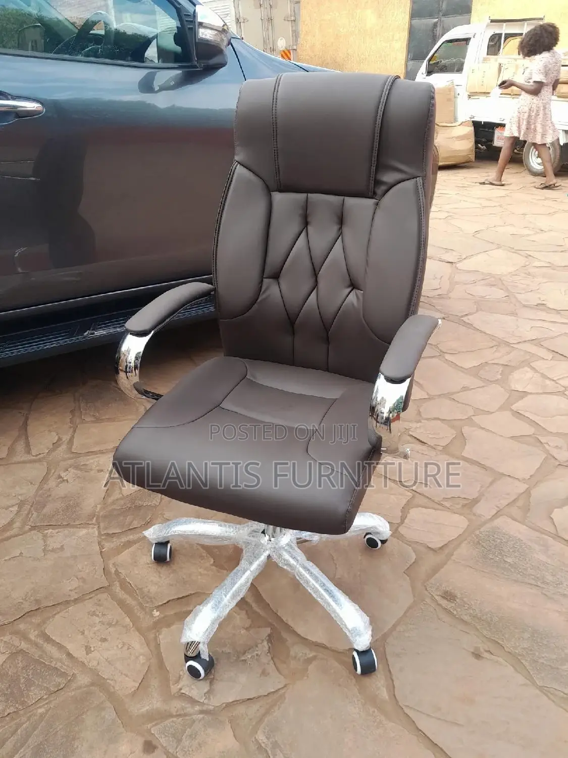Headmistress Office Leather Chair