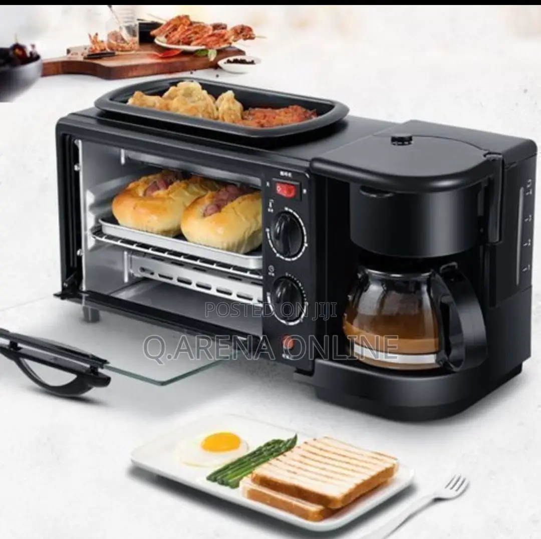3 in 1 Breakfast Maker Warranty Available