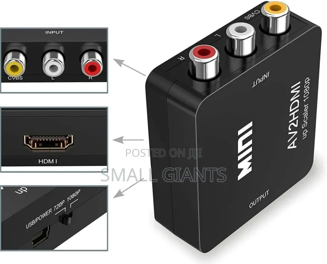 AV/RCA TO Hdmi Converter