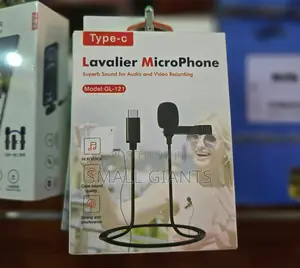 New Wired Hands Free Mini Lavalier Microphone Type-C