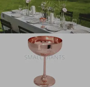 Metal Champagne Goblet