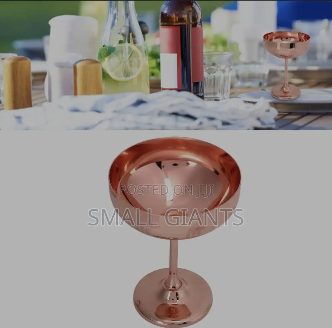 Metal Champagne Goblet