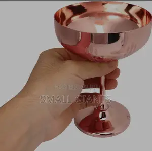 Metal Champagne Goblet