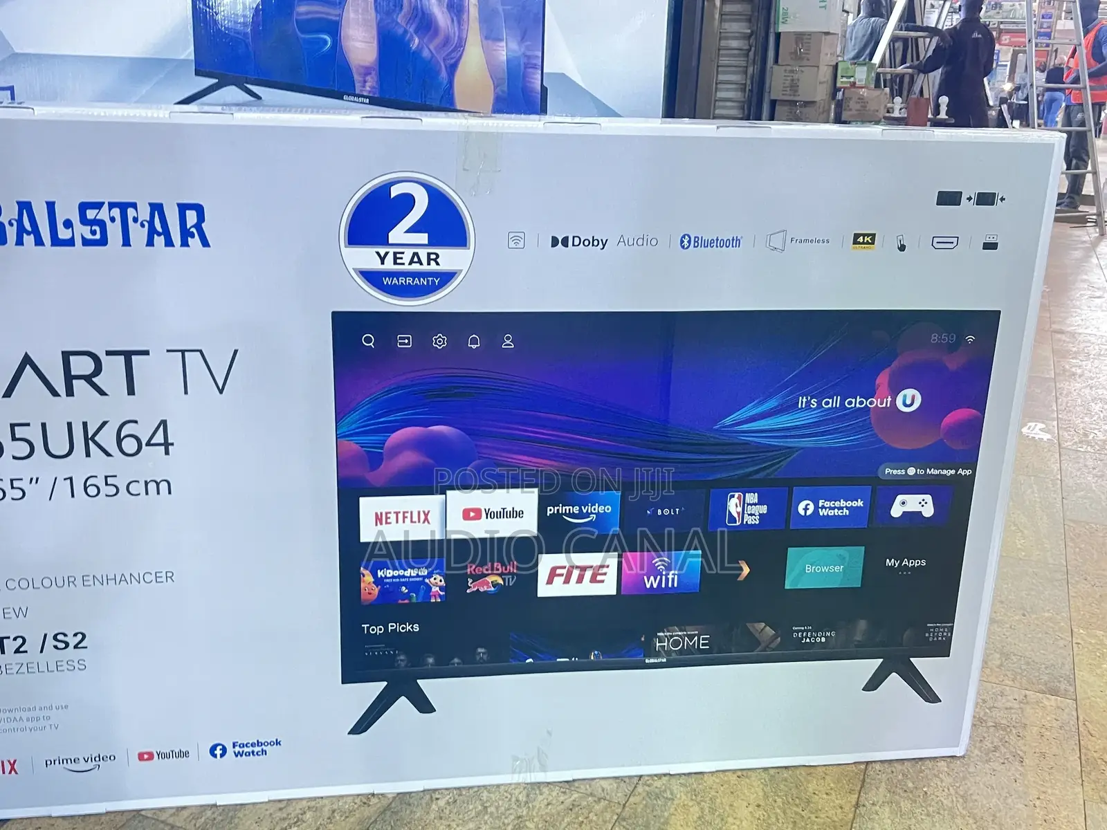 Globalstar Ultra HD Smart Bluetooth Tv