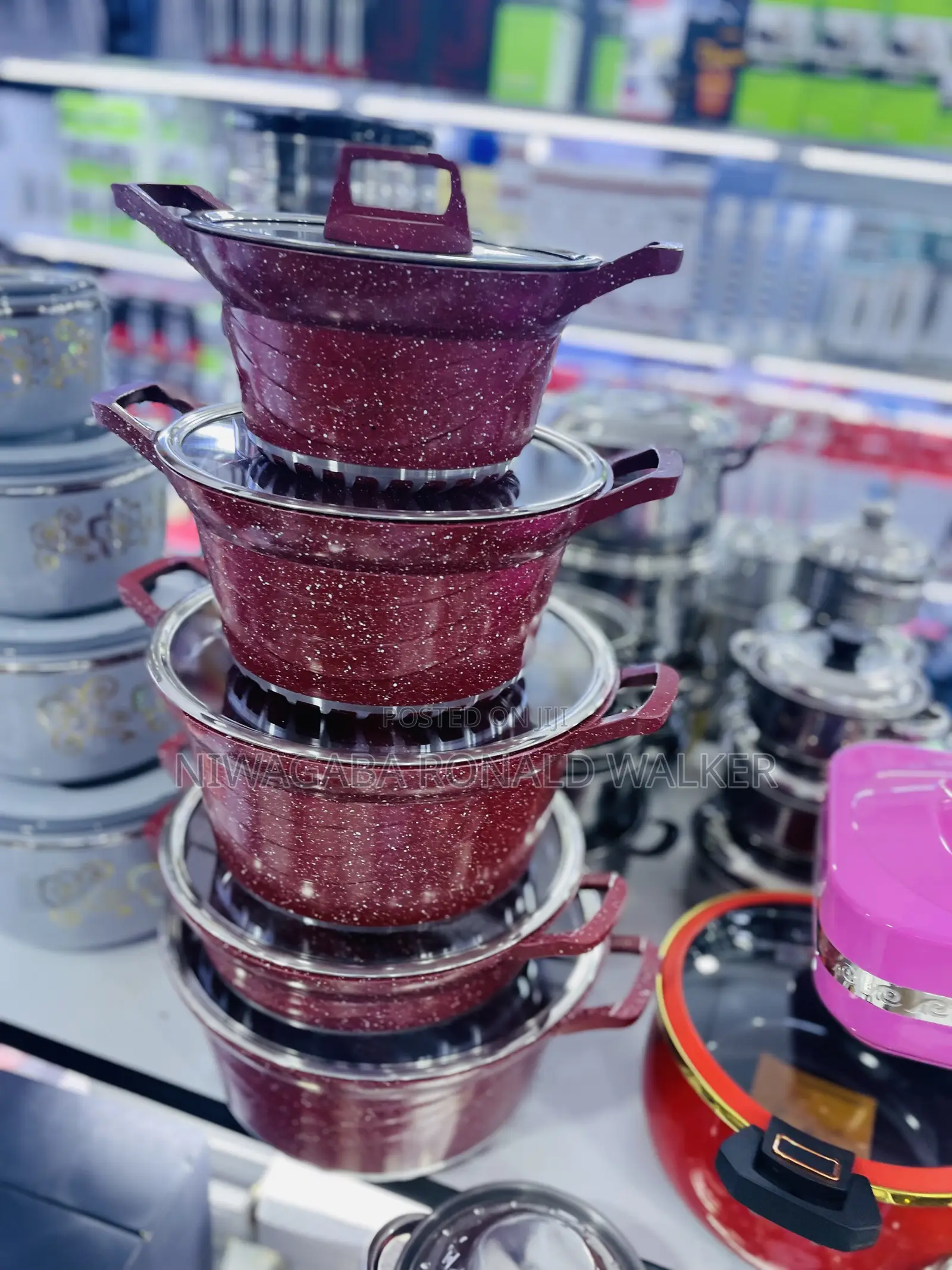 5pc Set of Quality Cookware Serving Dishes