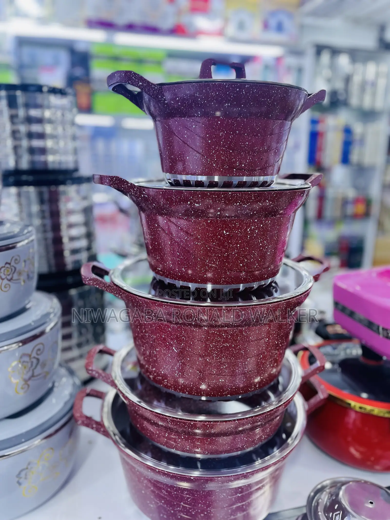 5pc Set of Quality Cookware Serving Dishes