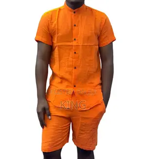 Premium Linen Shirt and Shorts