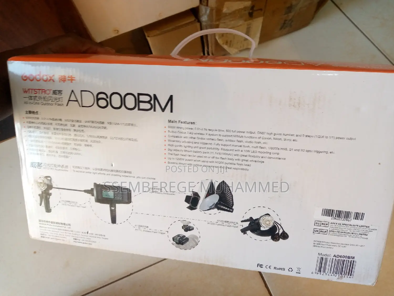 Godox Ad600bm Light