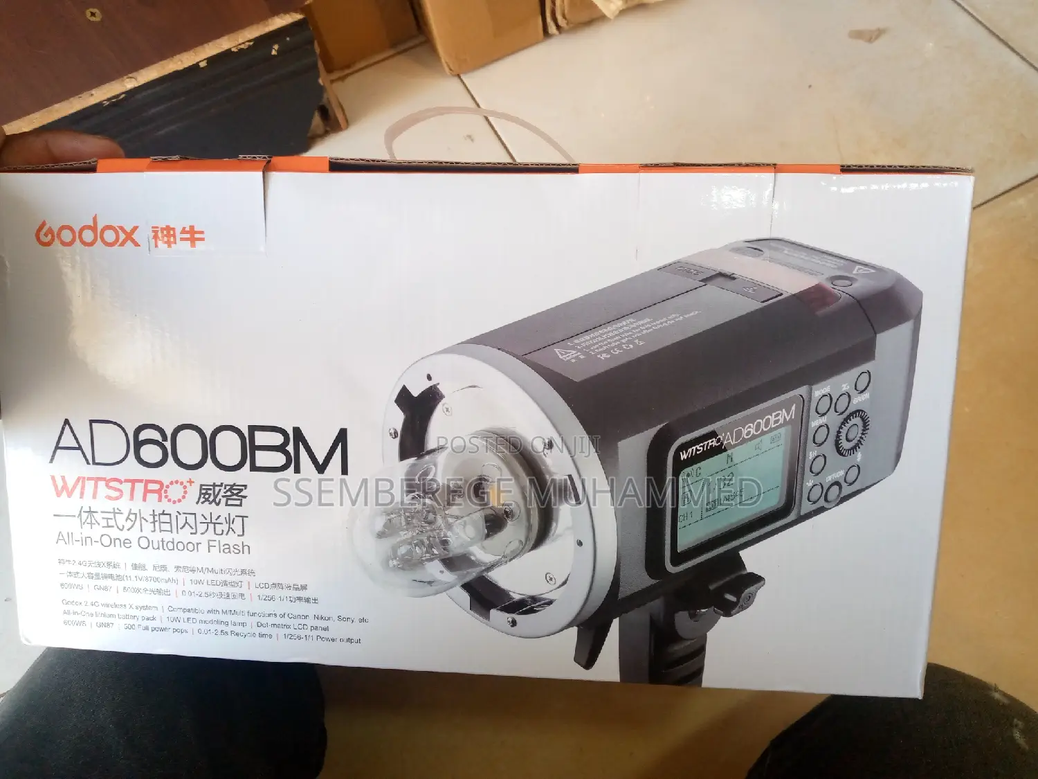 Godox Ad600bm Light