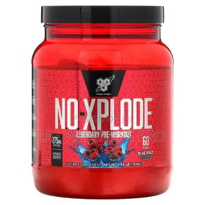 Bsn, No Xplode, Legendary Pre-Workout, Blue Raz, 1.11 Kg