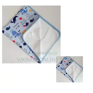 Baby Water Proof Urine Changing Mat - Blue