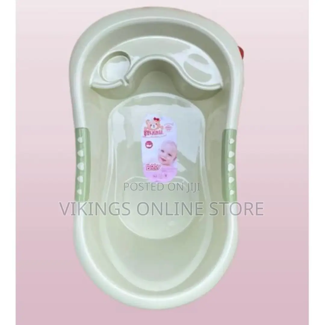 Plastic Baby Basin - Cream