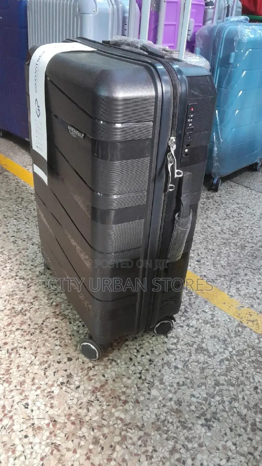 Good Partner Plastic Rubber Suitcases