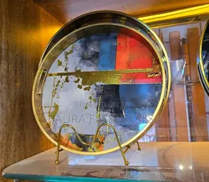 2 PCS Round Tray