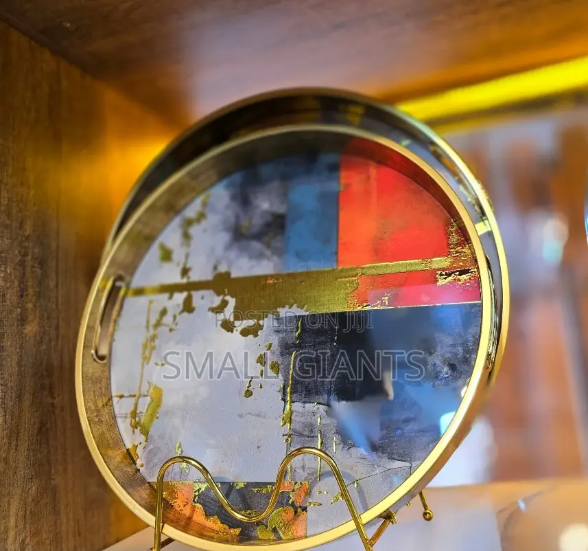 2pcs Round Trays