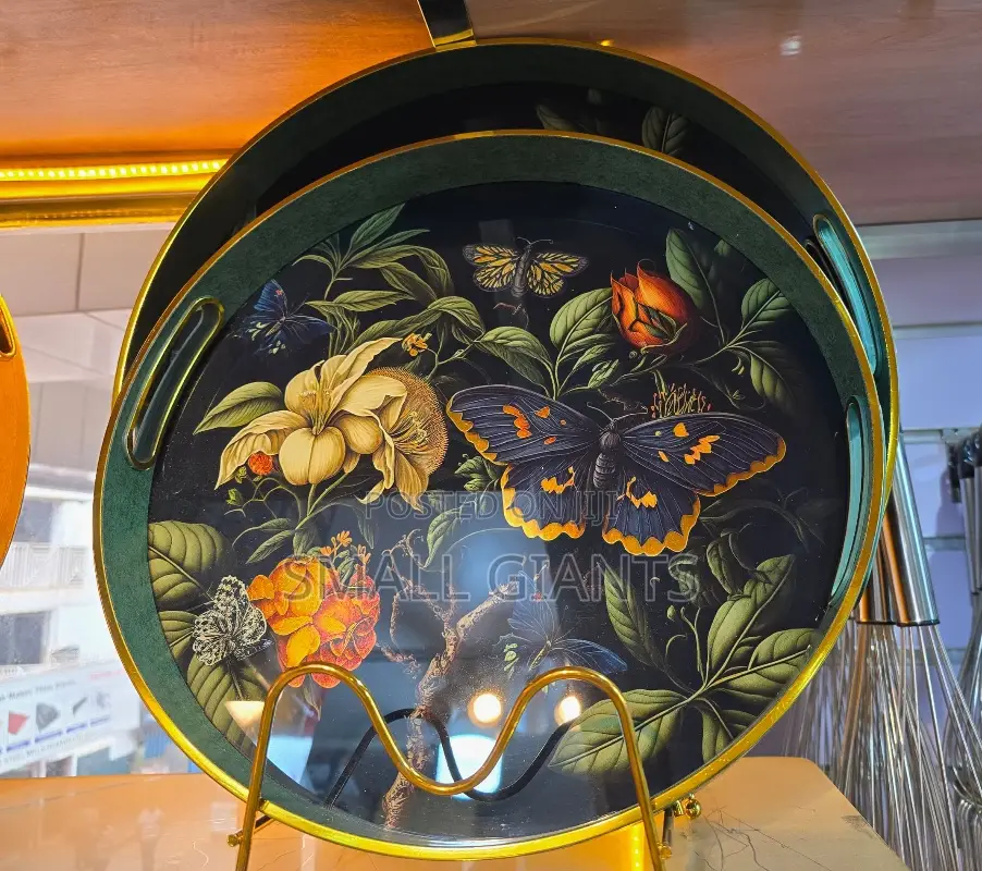 2pcs Round Trays