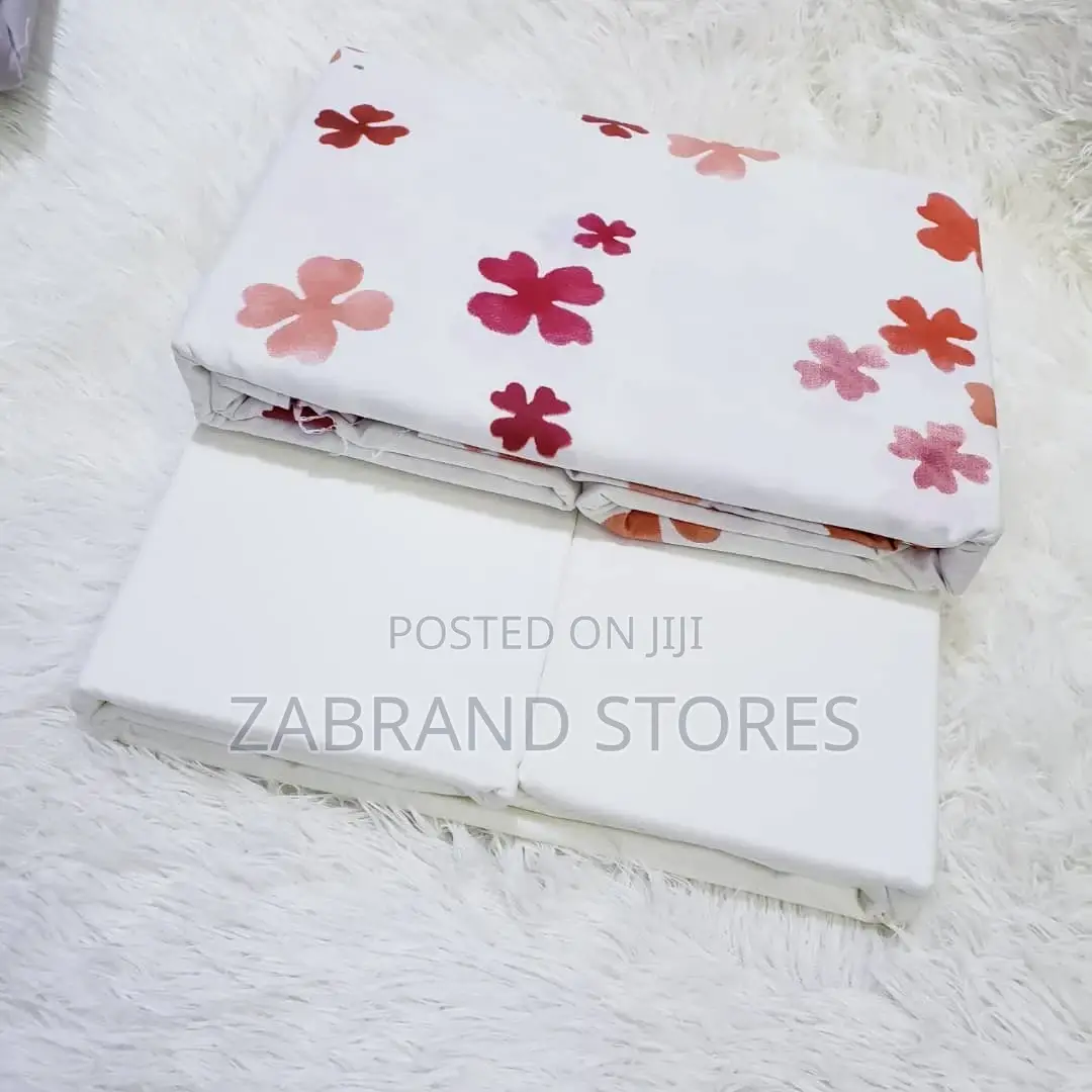 Pure Cotton Bedsheets and 2 Pair Pillow Cover