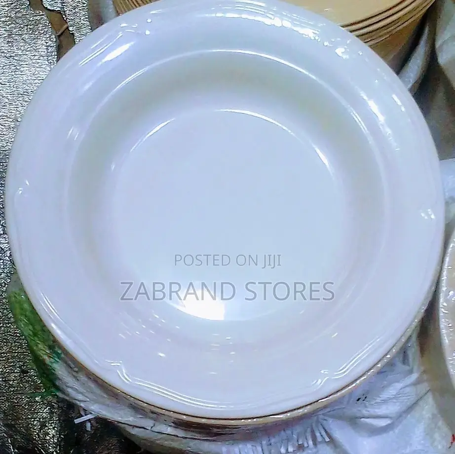 Round Hard Melamine Plates