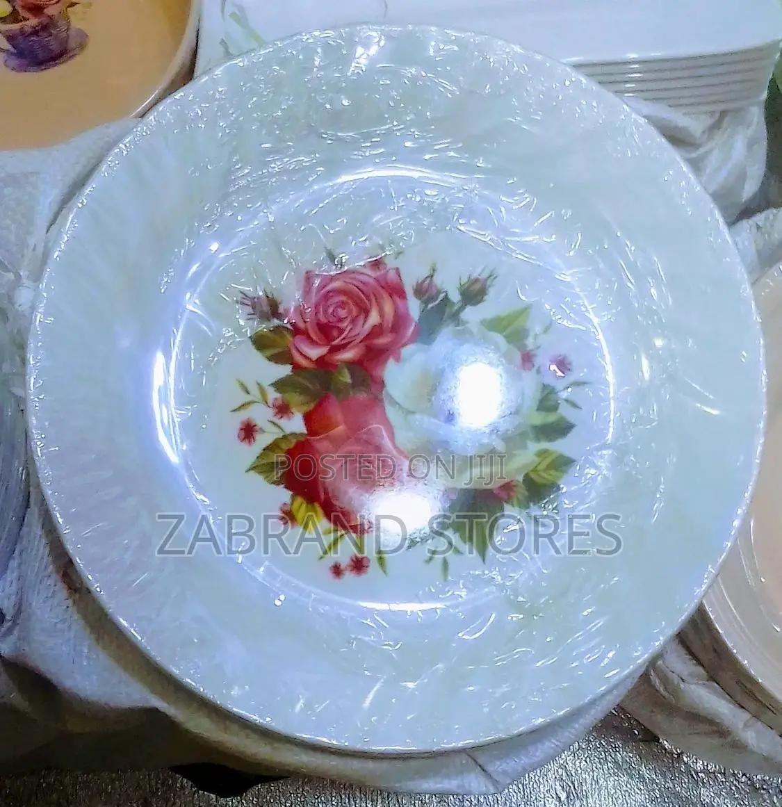 Hard Melamine Plates 12pcs