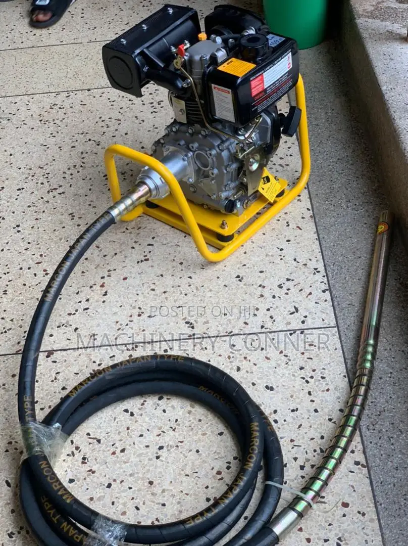 Diesel Concrete Vibrator With a Poker