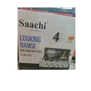 Saachi 4 Burner Cooking Range.