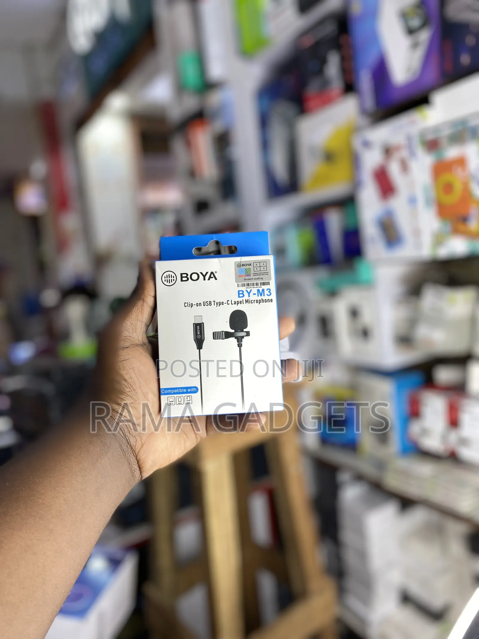 Boya BY-M3 Digital Lavalier Microphone for Type C