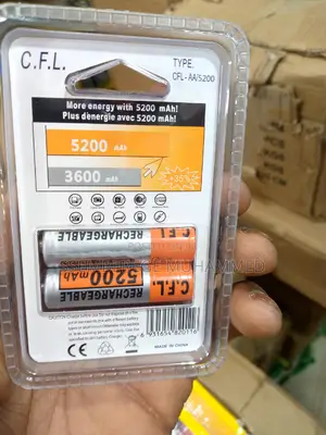 Rechargeable Batteries C.F.L AA