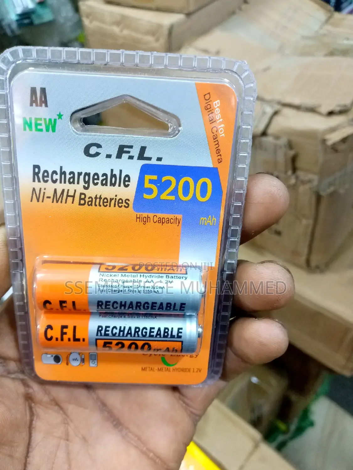 Rechargeable Batteries C.F.L AA