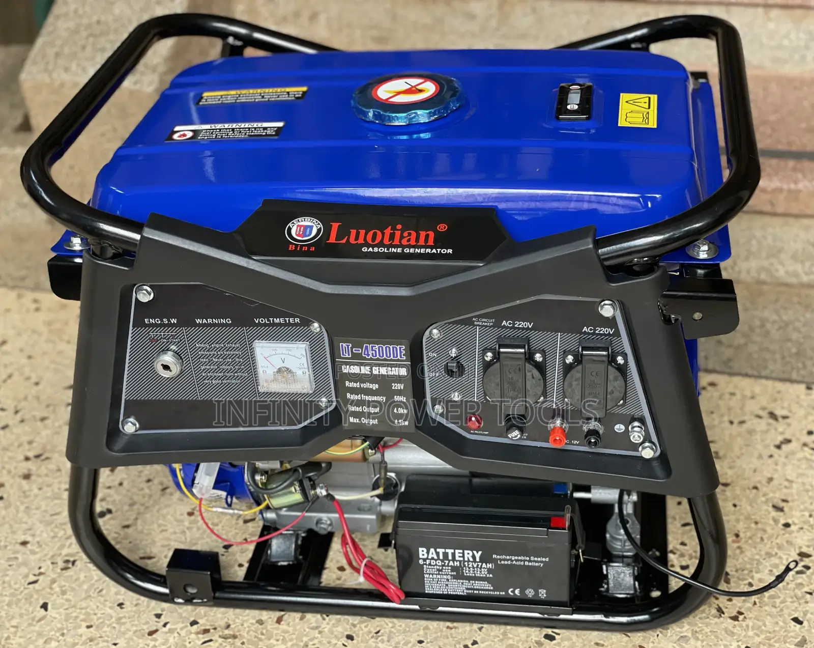 Lutian Generator Gasoline LT-4500DE