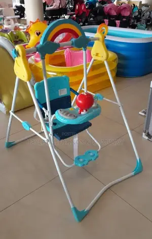 Baby Links Baby Rainbow Swing Chair With Music