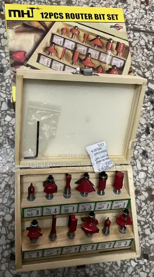 MHT Router Bit Set 12pcs