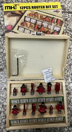 MHT Router Bit Set 12pcs