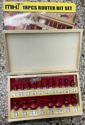 MHT Router Bit Set 18pcs