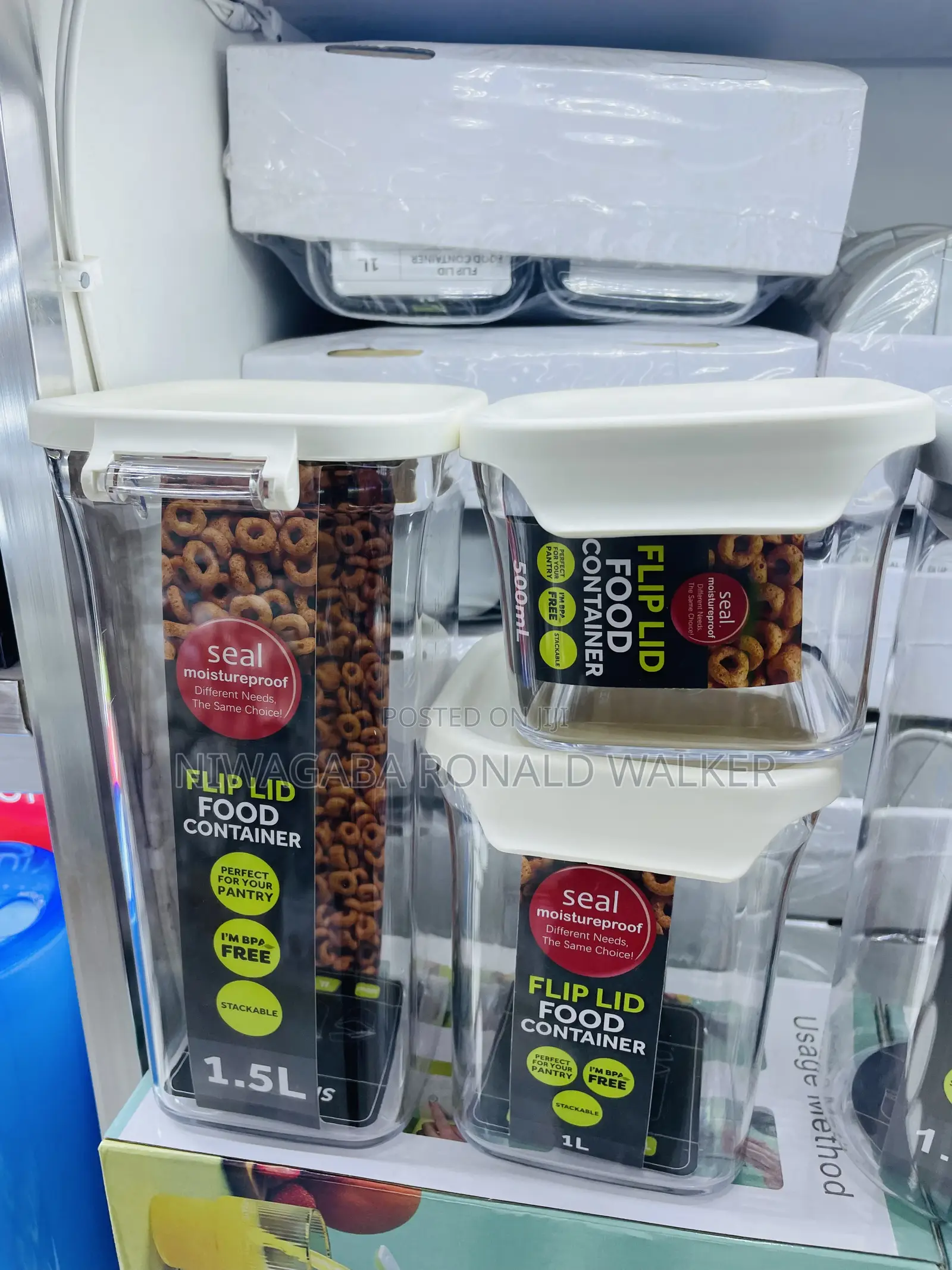3pc Set of Storage Containers