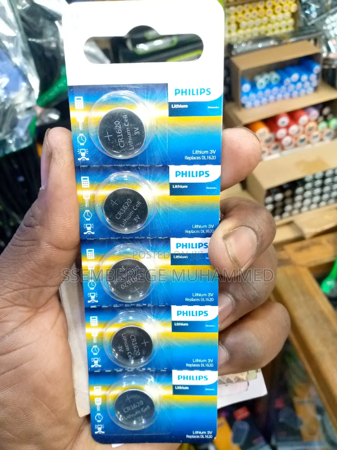 Lithium Batteries Phillips 1620