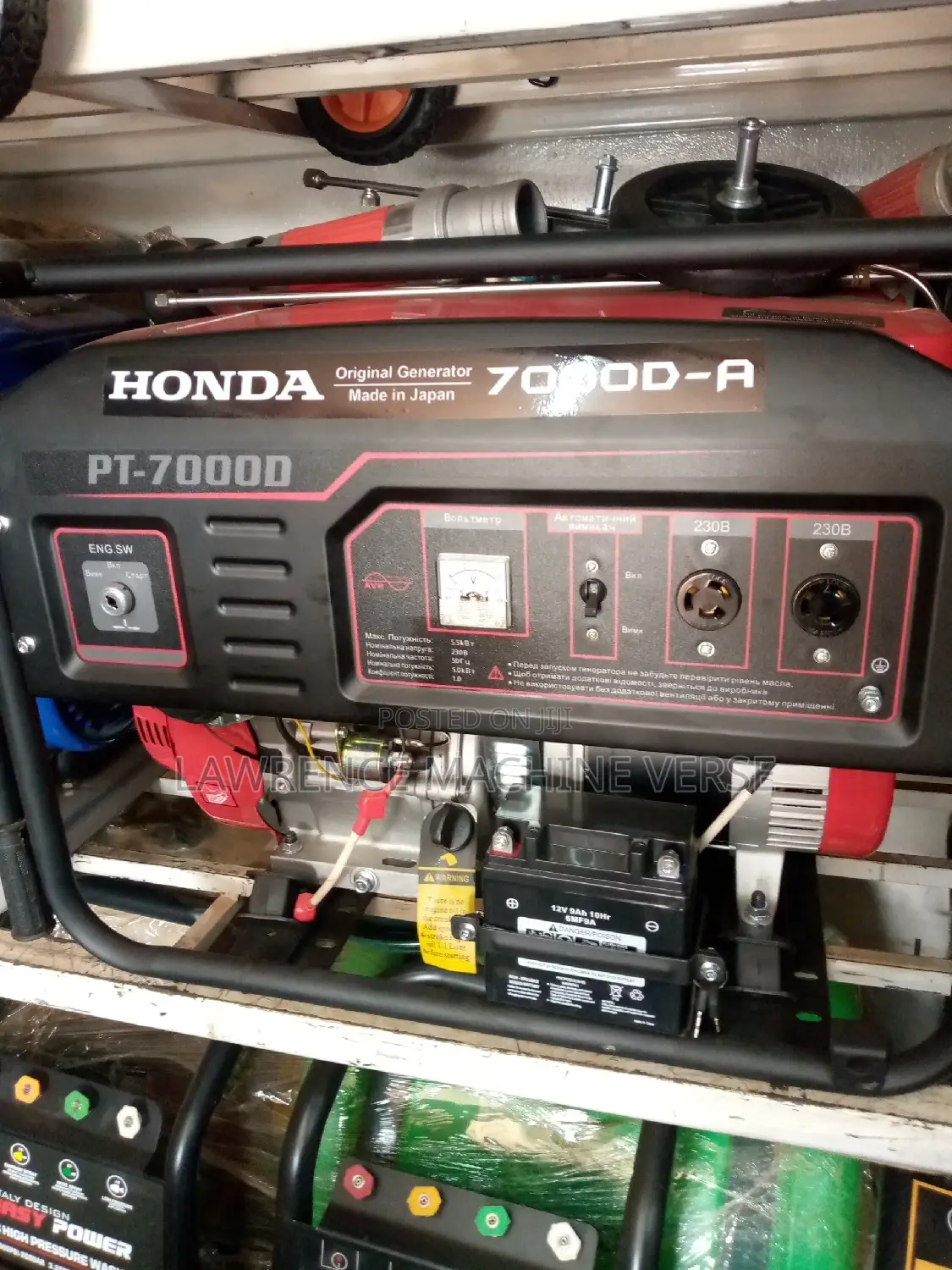 Gasoline Generator 7000d-A