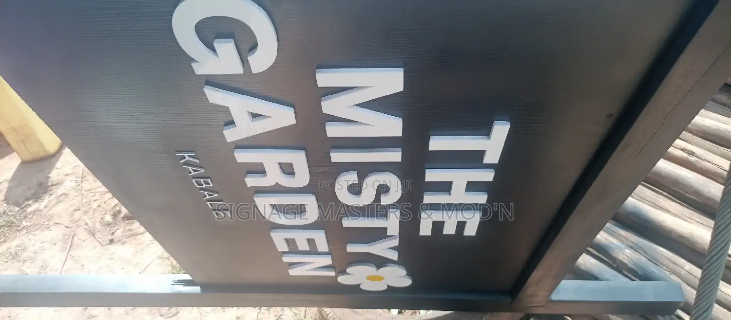 2 D Sign Post