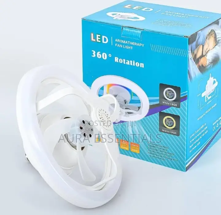 Modern Intelligent Rotation Ceiling Fan