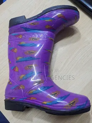 Kids Gumboots (Animal Print