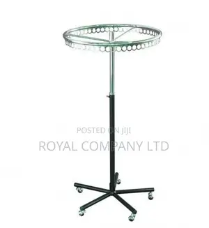 Round Adjustable Display Stand