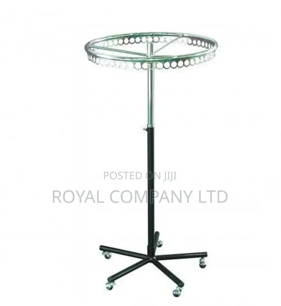 Round Adjustable Display Stand