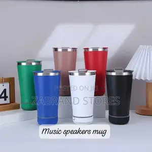 Vacuum Travel Music Speaker Mug