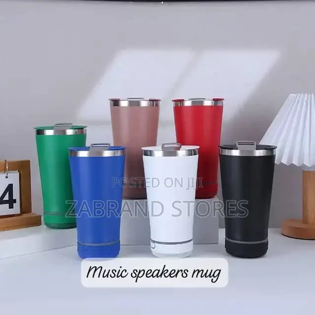 Vacuum Travel Music Speaker Mug
