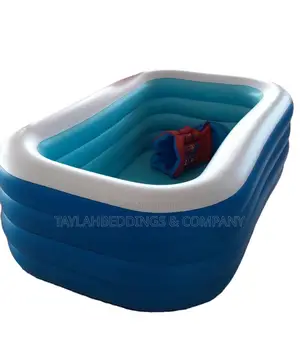 Swimming Pool for Adults Kids With Electric Air Pump