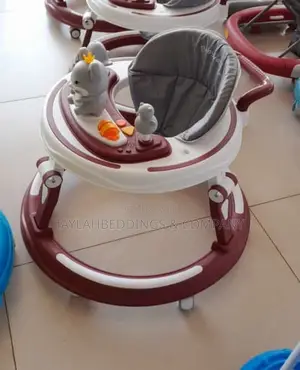 Baby Walker - Maroon White